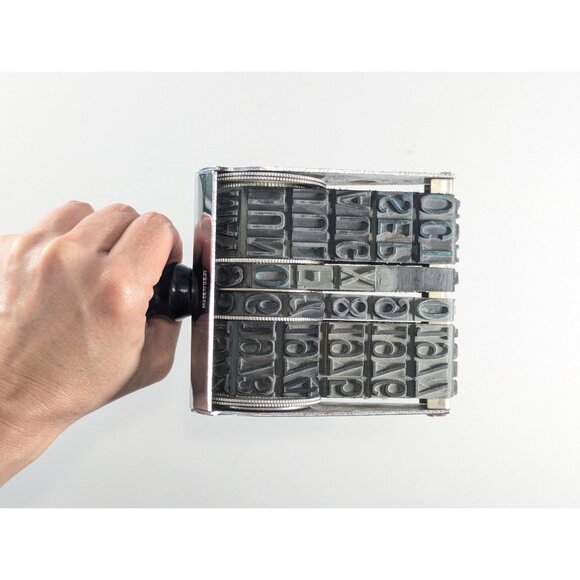 X-Large Office stamp Crown U.S.A. 1972-1979 / dates / paid / received etc - Picture 9 of 10